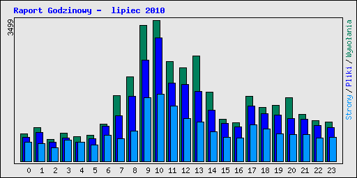 Raport Godzinowy -  lipiec 2010
